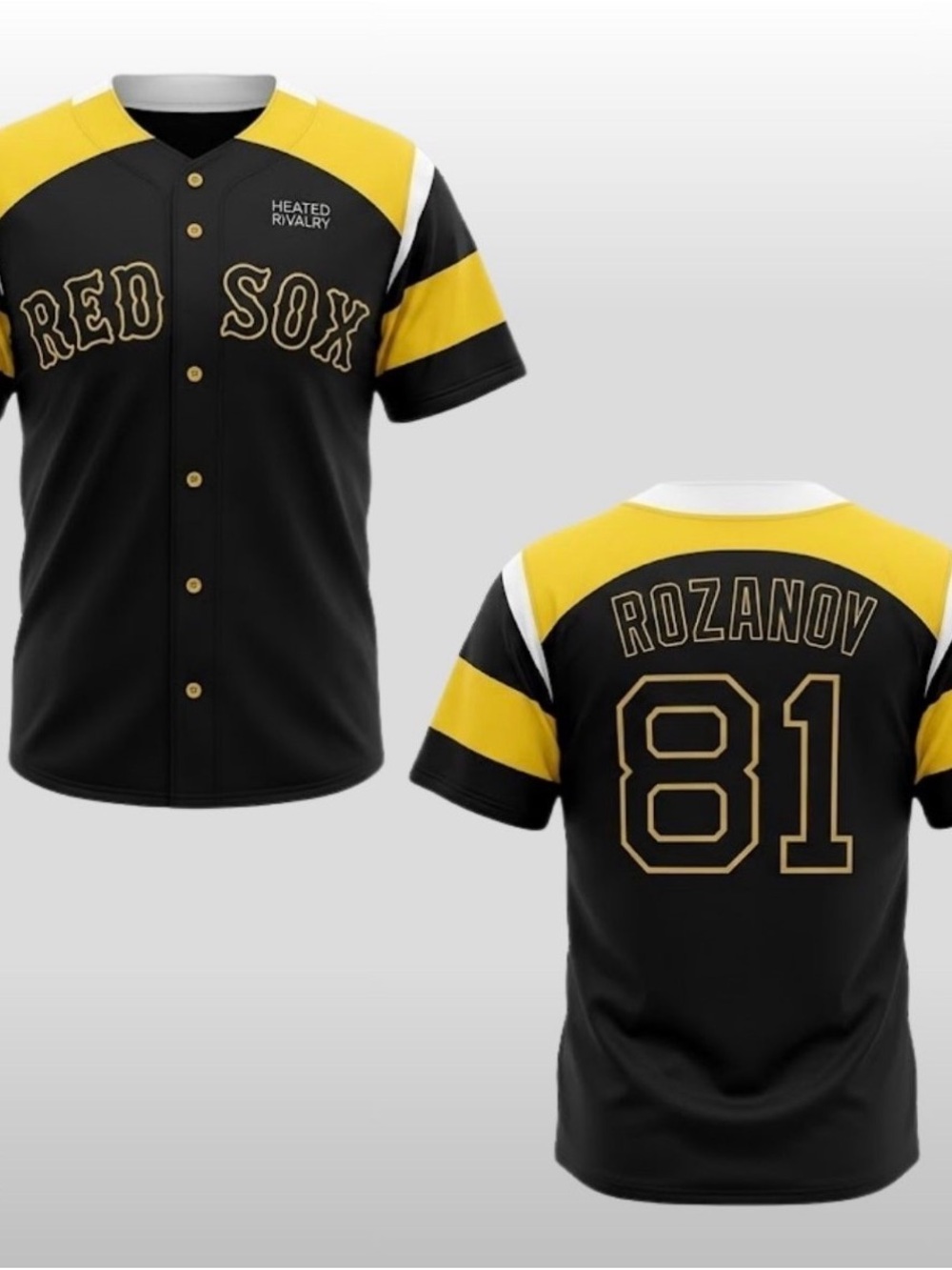Red Sox Heated Rivalry Rozanov Jersey NEVER WORN